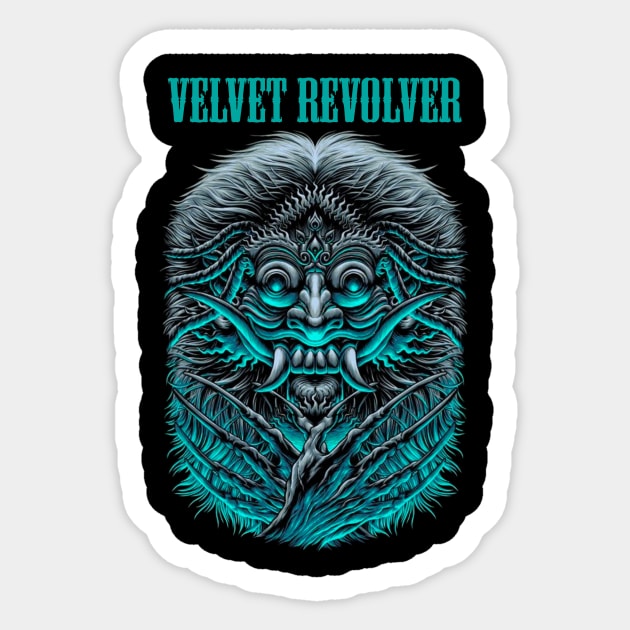 VELVET REVOLVER VTG Sticker by Mie Ayam Herbal